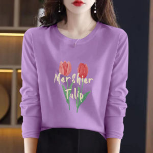 Cotton Long Sleeve New T-shirt Thin Base Layer