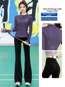 BAISILING | Multisport Womens Sports Suit Flared Pants