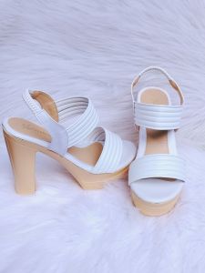 Cao gót xuồng BO1908 Cao 12cm. Hậu thun co giãn