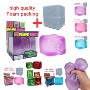 Nee DOH Nice Cube Sensory Fidget Toy Stress Relief Anxiety Relief Premium in Stock for Adults Kids
