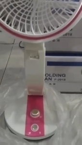 Kipas Angin Lipat Multifungsi Ada Senter LED / Bisa Di Dinding / Meja / Lantai / Tombol Dimmer / Portable | kipas dinding / kipas angin dinding / kipas meja / kipas angin meja / kipas angin tembok