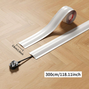 Ống Bảo Vệ Dây Cáp Sàn Nhà Chất Lượng Cao Mềm Mại Làm Từ PVC Dẻo Bền Bằng Nylon Dùng Cho Nhà Ở Và Văn Phòng