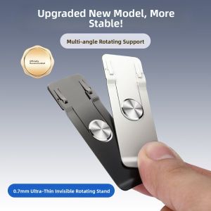 RQZN | Rotatable Foldable Portable Adhesive Multi-Function Ultra-Thin Invisible Phone Stand