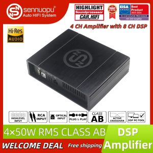 Sennuopu | Sennuopu DS-M8 Car DSP Digital Audio Processor Amplifier Auto Sound Tuning Vehicle Audio Modification Global Shipping
