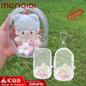 Pouch Doll PVC 10cm Pouch Popmart Transparan Pouch Boneka PVC Doll Pouch