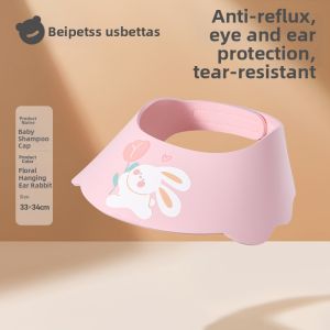 Usbettas | Waterproof Ear Protection Bathtub Hat For Kids