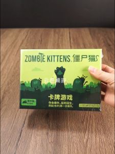 Zombie Kittens by Exploding Kittens Board Game Card Games Boardgames