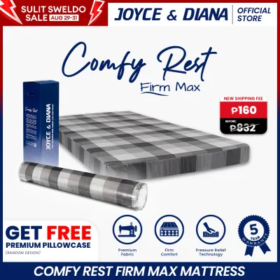 Joyce & Diana Comfy Rest Firm Max Foam Mattress - 4 inches