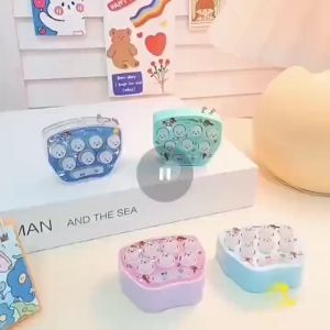 Pop toy Push Childrens Press Handle Fidget Toy Quick Push Game Console Pop It Whack-A-Mole Decompression Toy
