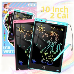 RSP | 2 Màn Hình LCD 10 Inch Dành Cho Trẻ Em - Bảng Vẽ Vẽ Tranh Tập Viết Đồ Chơi Cho Bé Trai Và Bé Gái Từ 3-8 Tuổi