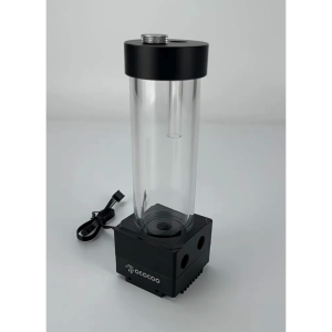 ปั๊มน้ำพร้อมแท้งค์ OCOCOO รุ่น H06D สำหรับชุดน้ำคอมพิวเตอร์ ปั๊มน้ำพร้อมถังน้ำ Water Cooling Pump