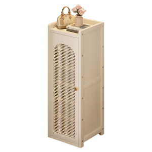 ZHUSHANXIA | Narrow Entryway Shoe Cabinet with Door for Small Spaces