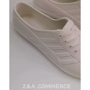 [ READY STCOK ] 6004 Amigo | Women Rubber White Shoe | Labour Shoe | Kasut Getah Putih