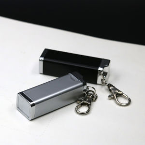 Portable Mini Keychain Style Metal Ashtray Outdoor Long Bar Aluminum Alloy Creative Gift Fashionable Ashtray Compact Size