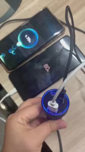 elough | Sạc Ô Tô 108W Hai Cổng Sạc Nhanh PD 36W Type C Hỗ Trợ Sạc Nhanh 3.0 QC 3.0 USB Dành Cho Điện Thoại Sạc Nhanh