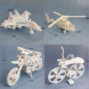 Đồ Chơi Lắp Ráp Mô Hình Gỗ 3D Cho Trẻ Em Đồ Chơi Giáo Dục Trí Tuệ Cho Bé Trai Từ 5-10 Tuổi Đồ Chơi Lắp Ráp Khối Hình Học