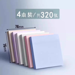 High Adhesive Indexable Sticky Notes Small Tearable Labels Office Supplies Student Task Reminders Colorful Cute Memo Papers