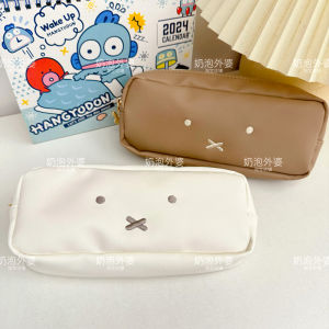 Túi Đựng Bút Chống Thấm Nước Dễ Thương Của Nhật Bản Hình Gấu Con Có Khóa Kéo Túi Đựng Đồ Dùng Học Tập Cho Học Sinh