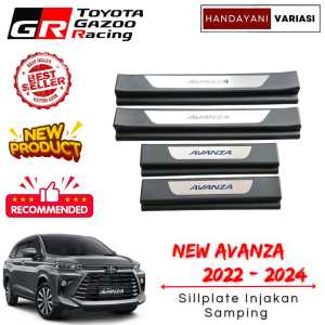 Sillplate Pijakan Samping Mobil Toyota Avanza 2022 2024 Scuff Plate Samping