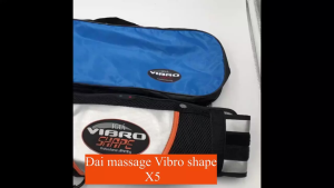 Đai Massage giảm mỡ bụng Máy Massage rung nóng giảm mỡ toàn thân hiệu quả Vibro Shape