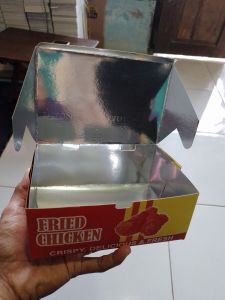 KARDUS FRIED CHICKEN LAMINASI ISI 100PCS