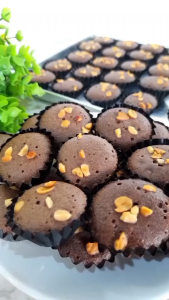 Brownies Kering Mini Brownis Mini Kering Coklat Asli kemasan 100 gram