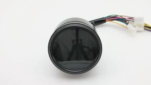 RYSJM | Universal Motorcycle Speedometer Backlight Indicator with LED Signal Light Led Round Speed Drive Gear 199km/h Kmometer Parts