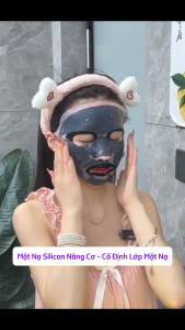 Mặt Nạ Silicon Đắp Mặt Tái Sử Dụng - Giữ Mask Giấy Khóa Ẩm Giữ Serum Dưỡng Da Ôm Khít Mặt