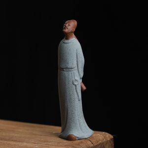 New Chinese Style Ceramic Sculpture Decorative Ornaments Home Living Room Desktop Placement Ancient Figure Li Bai Statue