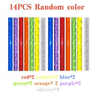 Bicycle Wheel Spokes Reflective Sticker Tube Strip Warning Light DIY 7.5cm MTB Cycling Reflector Reflective Safety Kit