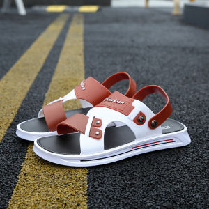 Driving Casual Thick Bottom Massage Mens Slip-On Sandals Summer Anti-Slip Wear-Resistant Slip-Over Toe Thong Slippers