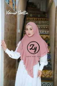 Khimar shellin jilbab instan Khimar premium