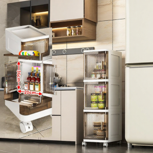 ZHUOLESHI | Hộp Lưu Trữ Khoảng Trống Narrow Space Trong Suốt