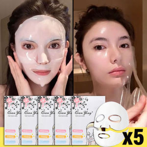 Dorisna 1/5Pcs Bio Collagen Face Mask Shrink Pores Deep Hydrating Overnight Mask Moisturizing Refreshing Brightening Face Skin Care