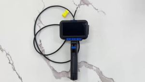 2-Way Steering Endoscope Dual Lens 6.2mm 1080P 5 IPS Screen Detachable Design Handheld Borescope Camera Inspection Pipeline
