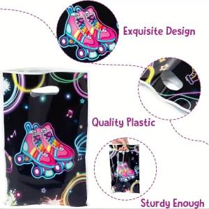 10-30-Piece Roller Skates Star Circle Gift Bag Birthday Party Candy Cake Gift Bag Wedding Gifts and Gifts