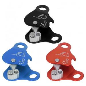 Climbing Rope Grab Self Braking Grab High Strength 5KN Climbing Ascender Fall Protection Belay Devce for Outdoor Climbing