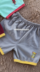 3PCS set cotton shorts for kids colorful comfy affordable murang shorts for babies and kids