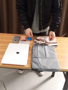 (11-15.6 Inches) COTTON BAG Laptop Bag sleeve Case Cover Tablet Handbags Waterproof Computer Bag Protective Sleeve 手提电脑包