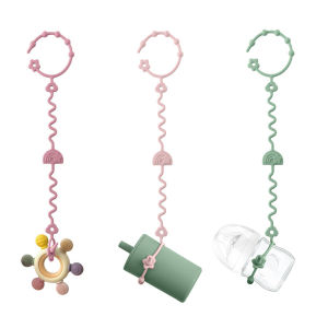 1PCSซิลิโคนTeetherของเล่นBpaฟรีปรับPacifier Chainเด็กซิลิโคนจุกนมผู้ถือรถเข็นเด็กอุปกรณ์เสริมเด็กStuff