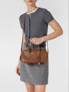 VANESSA HOGAN | Versatile Tostada Style Medium Leather Bag