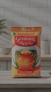 Beras Gentong Rejeki 5kg – Pilihan Tepat untuk Nasi Pulen & Lezat Keluarga (gratis Ongkir)