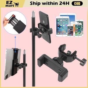 Universal Bracket Phone Holder Tripod Stand for Iphone 13 Xiaomi Mount Tablet Clip SmartphoneTripod Hot Shoe Shooting Adapter