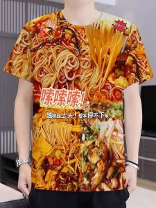 Áo Thun Tay Ngắn in Họa Tiết Cá Tính Thoáng Khí Nhanh Khô Thời Trang Hợp Thời Trang Áo Thun Nam Mùa Hè Thường Ngày Chống Nhăn