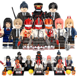 Dai the Devil Electric Chainsaw Man Brick Figurines
