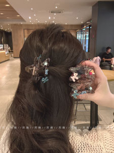 Star Line Hollow out Shark Clamp Half Updo Hair Accessories Womens New 2025 Fashionable Elegant Design Hair Grips Clips