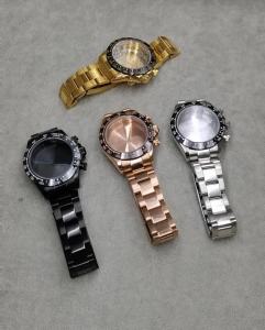High Quality 40mm Sapphire Crystal Watch Face Waterproof VK63 VK63A Movement Compatible 904L Stainless Steel Watch Accessory