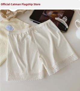 MiiOW | Silk Feel Anti-see Through Wearable Shorts Sleep Shorts