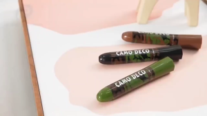 3PCS/Kotak Face & Body Painting Sticks Cat Wajah Tubuh Mudah Dihapus Cat Wajah Face Paint Stick Bahan PP Mudah Dibersihkan