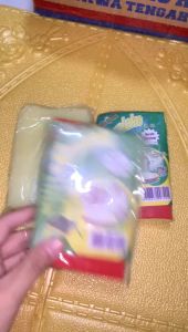 Spon Busa Cuci Piring Sunlake hijau kuning / Spons Spone ijo Cuci Piring 1 Pcs
